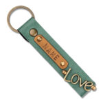 Personalized Keychain – Green