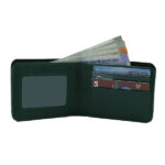 Personalized-Leather-Mens-Wallet-Dark-Green - Image 2