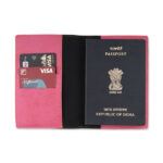 Personalized Passport Cover – Pink - Image 2