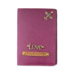 Personalized Passport Cover – Wine