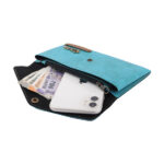 Personalized Women’s Wallet – Light Blue - Image 2